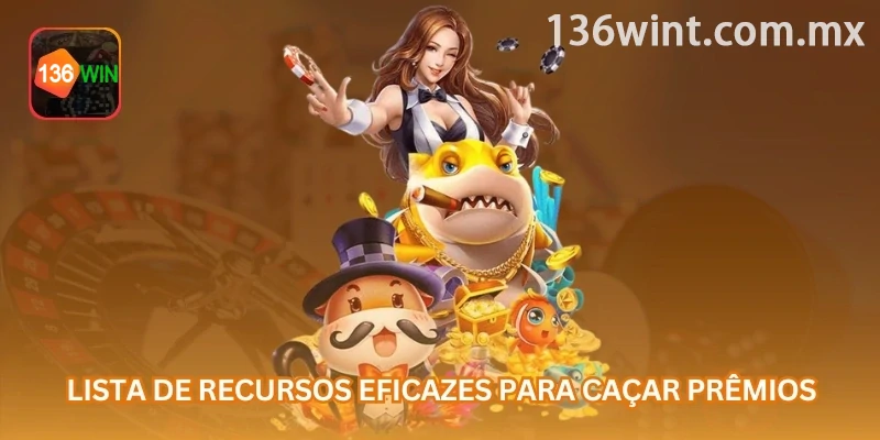 Interface de caça tesouros com mira e disparos pelo celular